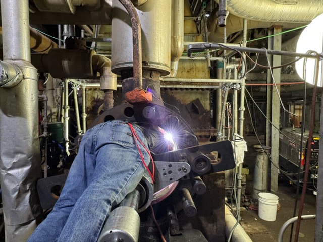 Pipe Flange Welding — Field Operation