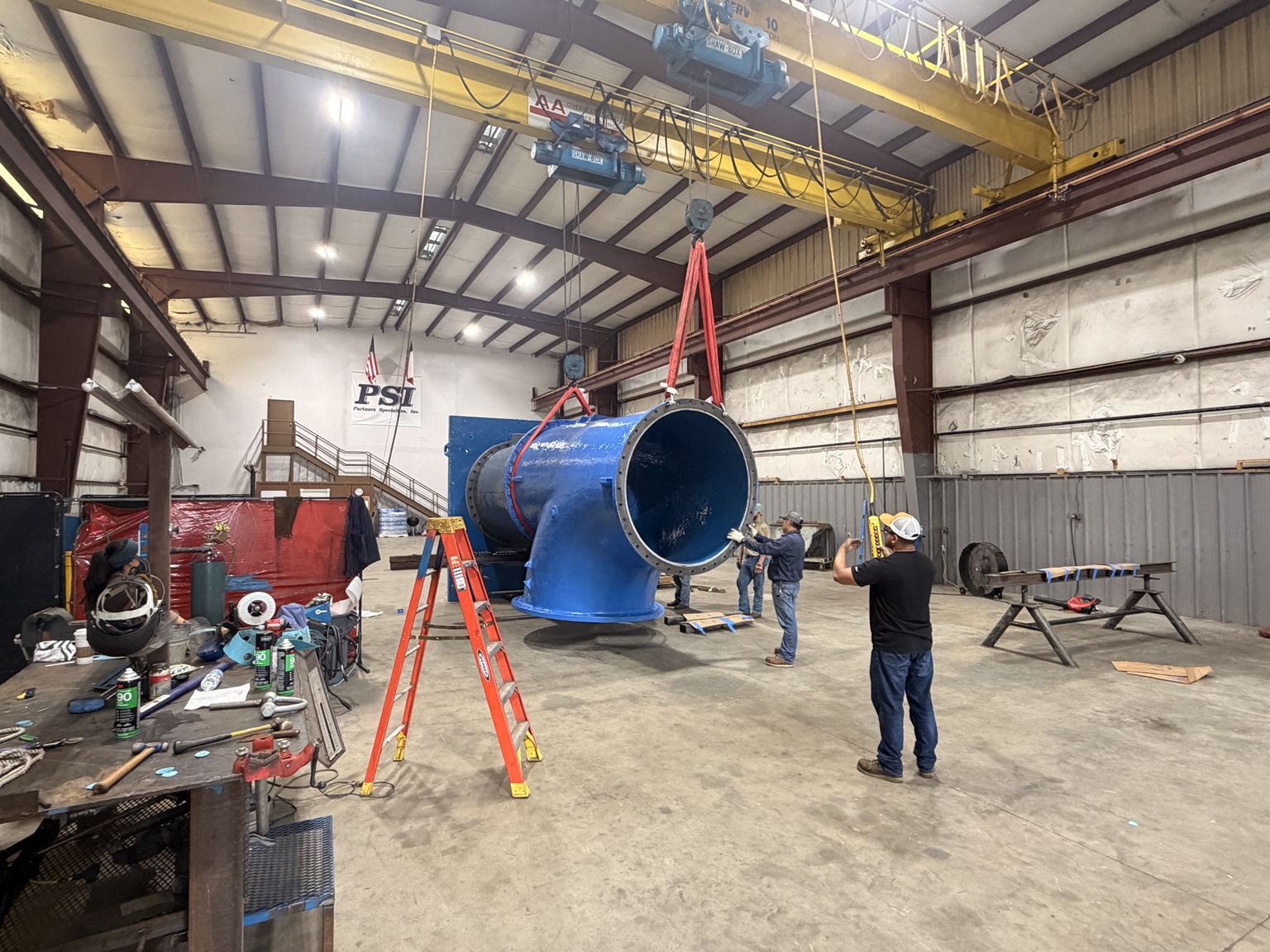 Column Piping — Shop Lift